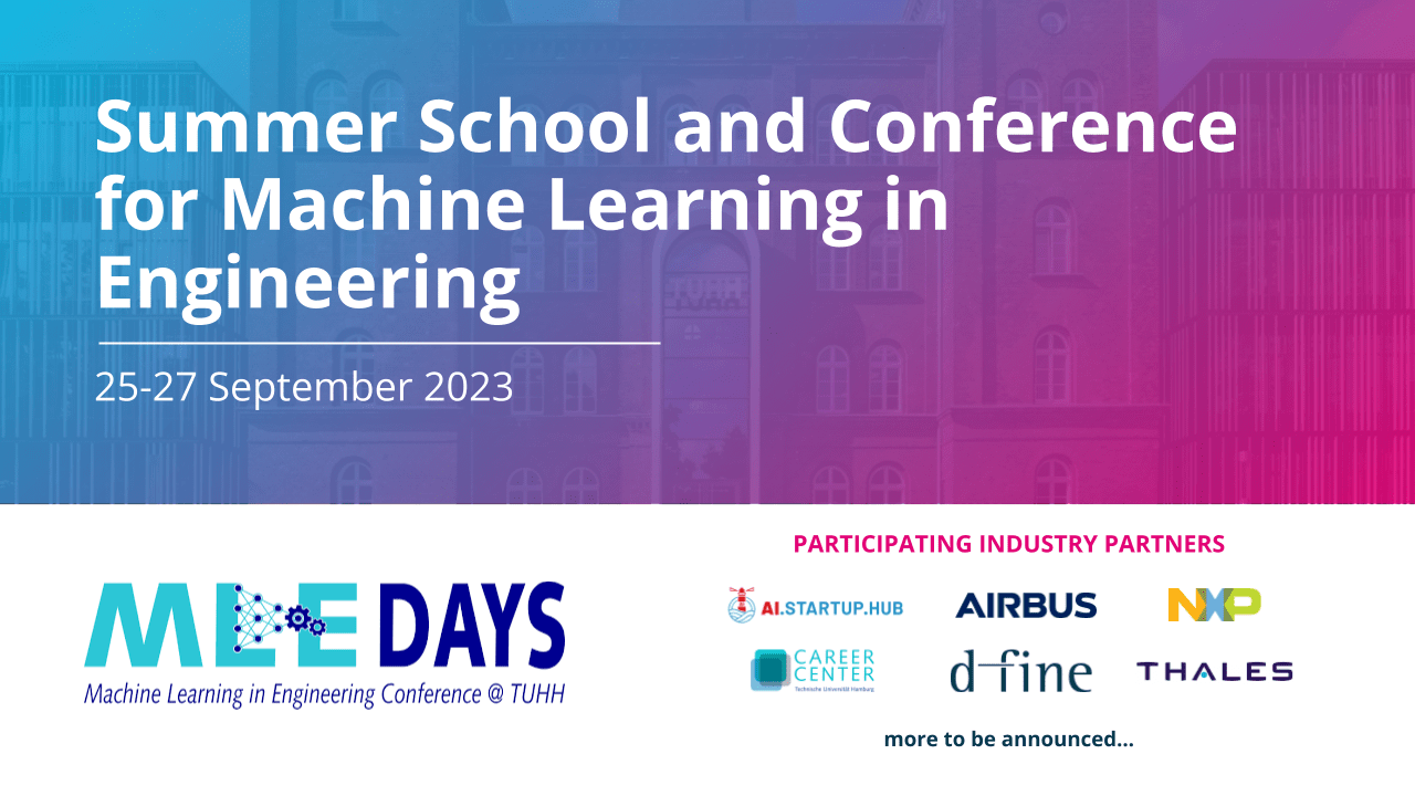 MLE Days 2023 – Summer School and Conference for Machine Learning in Engineering